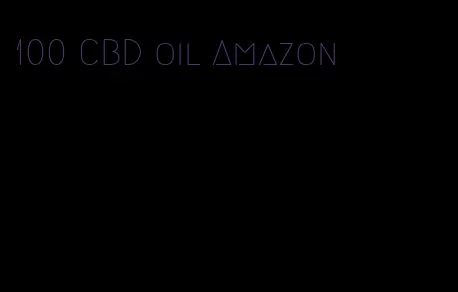 100 CBD oil Amazon