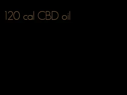 120 cal CBD oil