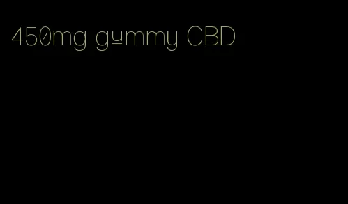 450mg gummy CBD