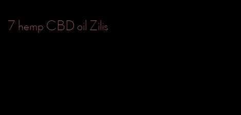 7 hemp CBD oil Zilis