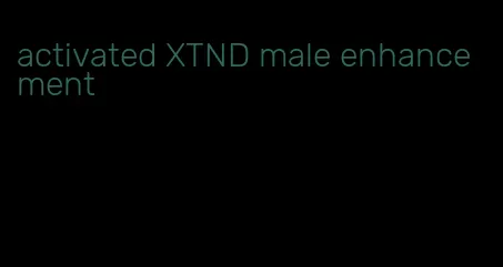 activated XTND male enhancement