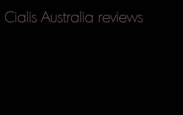 Cialis Australia reviews