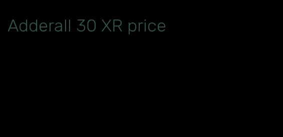 Adderall 30 XR price