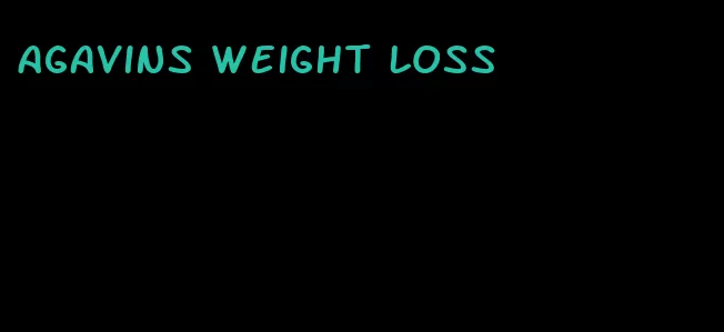 Agavins weight loss