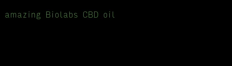 amazing Biolabs CBD oil