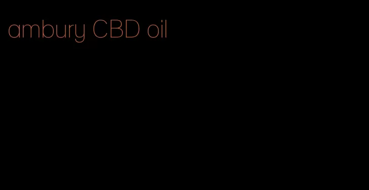 ambury CBD oil