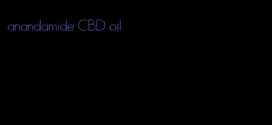 anandamide CBD oil