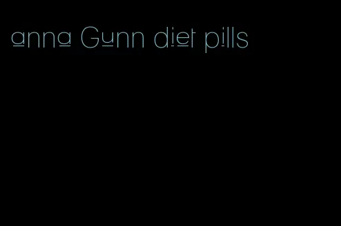 anna Gunn diet pills
