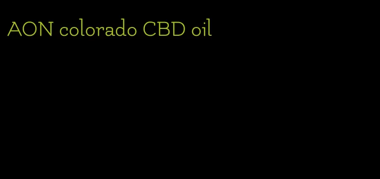AON colorado CBD oil