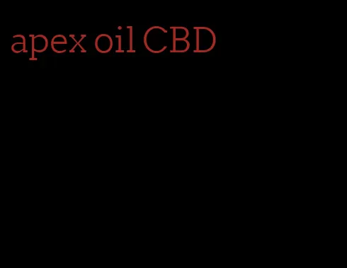 apex oil CBD