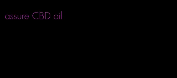 assure CBD oil