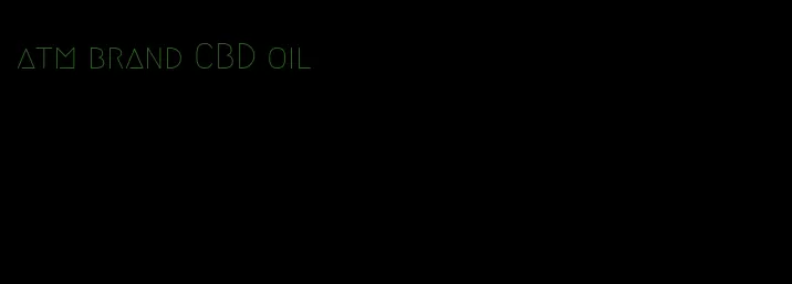 atm brand CBD oil