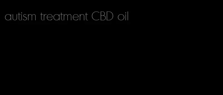 autism treatment CBD oil