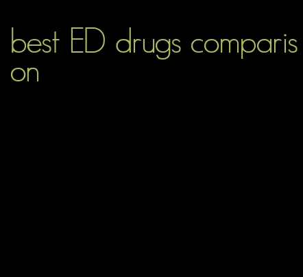 best ED drugs comparison