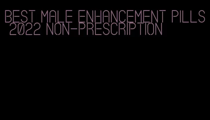 best male enhancement pills 2022 non-prescription