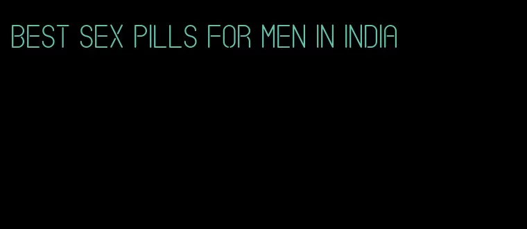 best sex pills for men in India
