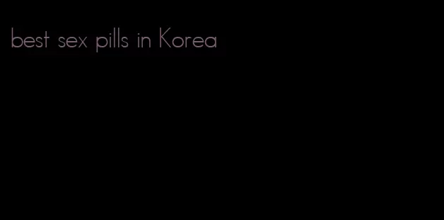 best sex pills in Korea