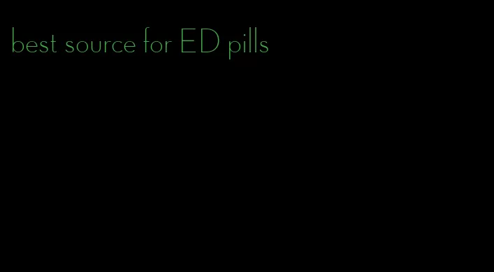 best source for ED pills