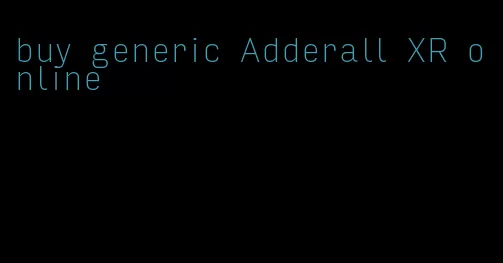 buy generic Adderall XR online