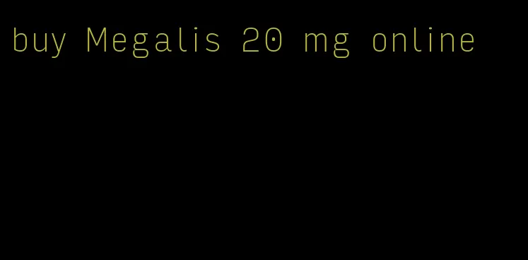 buy Megalis 20 mg online