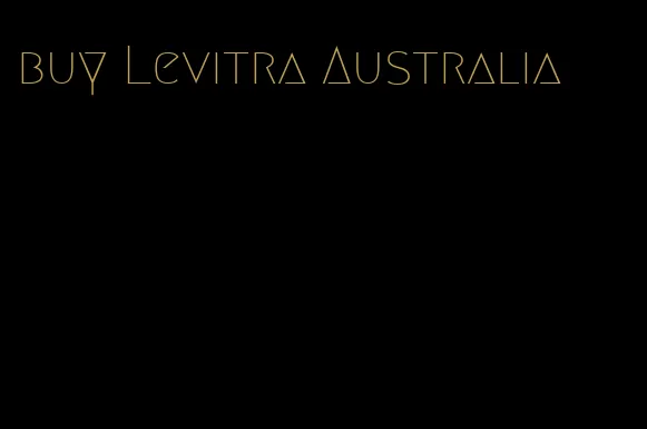 buy Levitra Australia