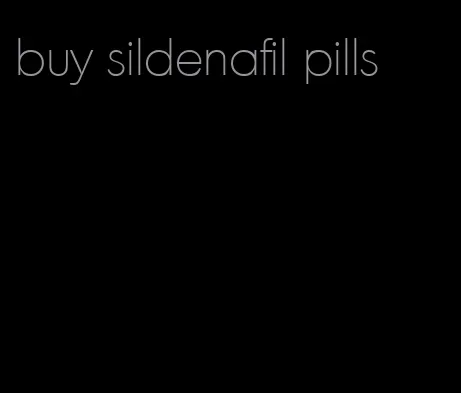 buy sildenafil pills