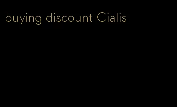 buying discount Cialis