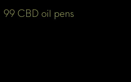 99 CBD oil pens