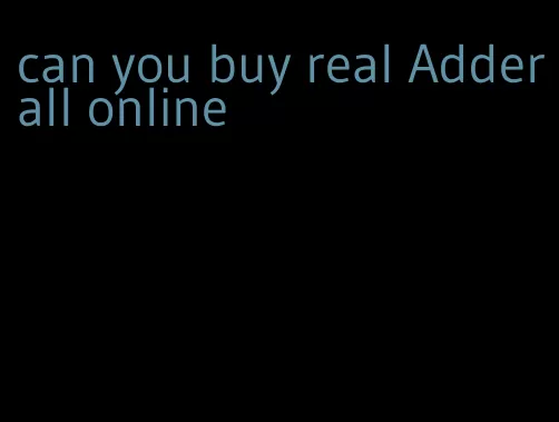 can you buy real Adderall online