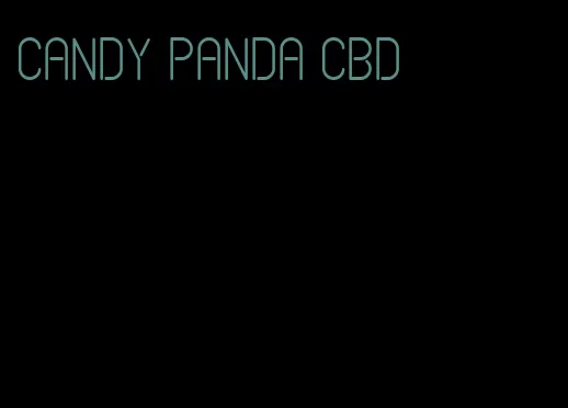 candy panda CBD