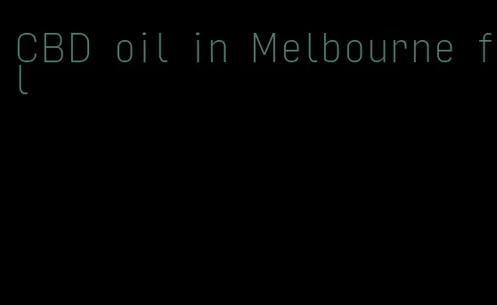 CBD oil in Melbourne fl