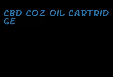CBD co2 oil cartridge