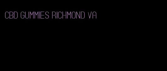 CBD gummies Richmond VA