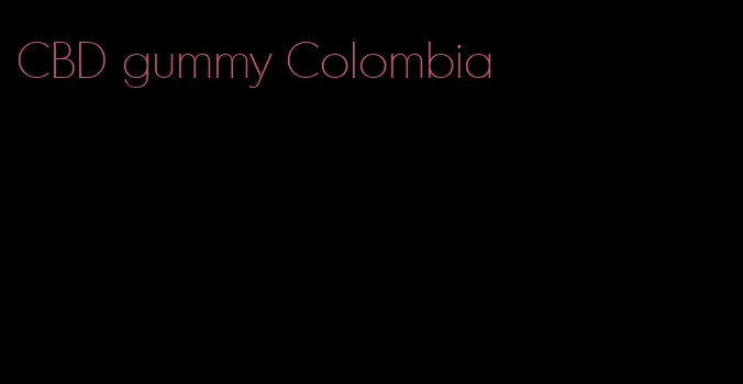 CBD gummy Colombia