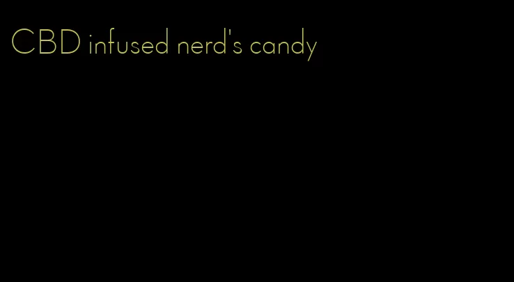 CBD infused nerd's candy