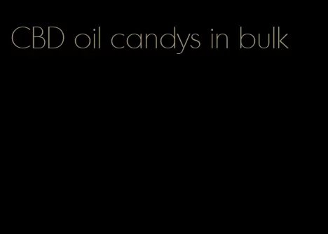 CBD oil candys in bulk