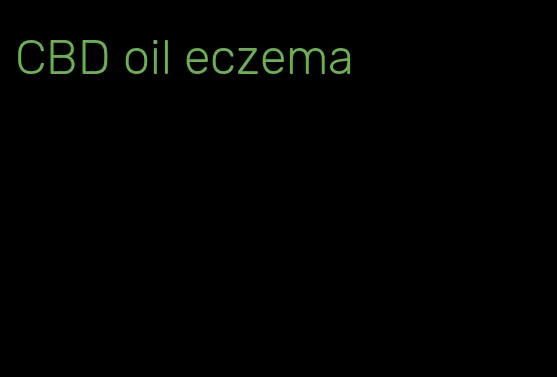 CBD oil eczema