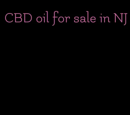 CBD oil for sale in NJ