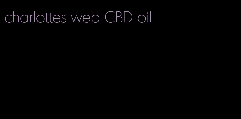 charlottes web CBD oil