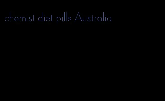 chemist diet pills Australia