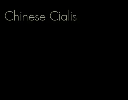 Chinese Cialis