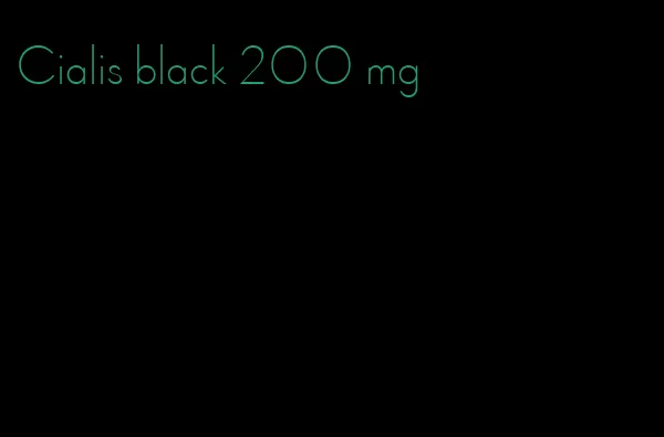 Cialis black 200 mg