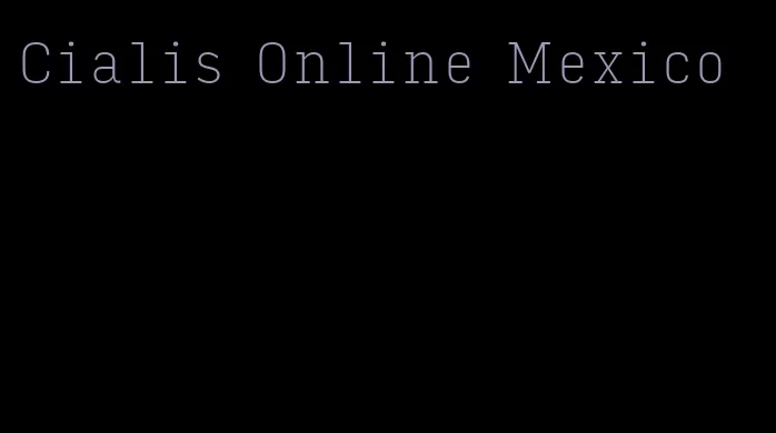 Cialis Online Mexico