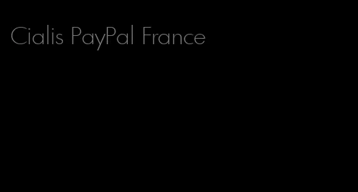 Cialis PayPal France