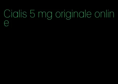 Cialis 5 mg originale online
