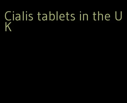Cialis tablets in the UK