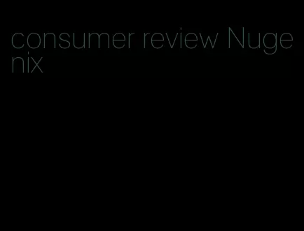 consumer review Nugenix
