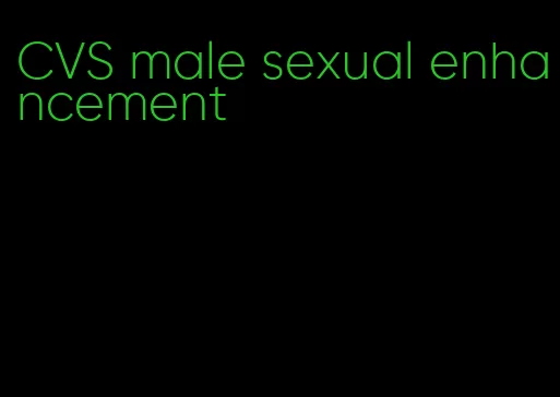 CVS male sexual enhancement