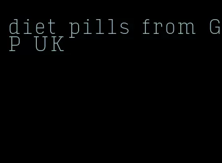 diet pills from GP UK